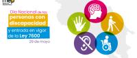 Día Nacional de las personas con discapacidad y entrada en vigor de la Ley 7600.