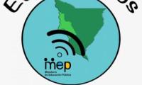 planeta con micrófono de Educándonos