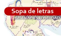 Sopa de letras Guanacastequidad
