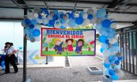 Comunidad Educativa del Cenizo recibe las nuevas instalaciones de su escuela